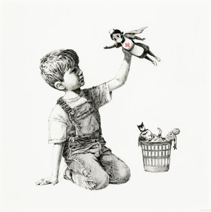 (Image credit: Banksy - Game Changer © CHRISTIE'S IMAGES LTD. 2021)